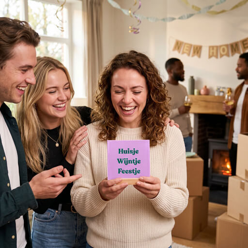 Cadeau voor housewarming