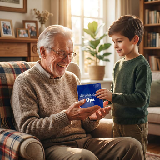 Cadeau voor opa
