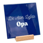Teksttegel allerliefste opa