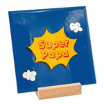 Teksttegel super papa